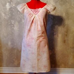 Vintage floral nightgown